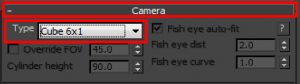 Configure VRay Camera